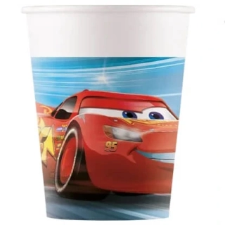 Papírové kelímky Auta 8 ks