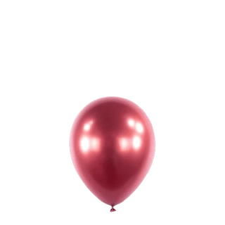 Dekorační chromový balonek Granátové jablko 30 cm