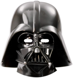 Party papírové masky Darth Vader 6 ks