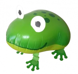 Chodící balonek Žába