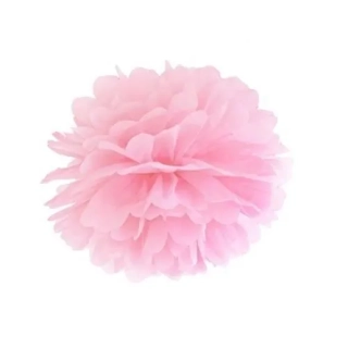 Pom pom růžový - 25 cm