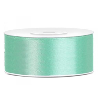Saténová stuha mint 25 mm x 25 m