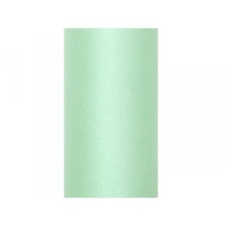 Tyl dekorační mint 30 cm x 9 m