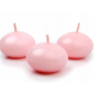 Svíčka plovoucí růžová 4 cm