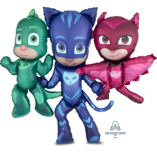 Foliový balonek stojící PJ Masks 144 x 127 cm