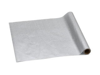 Stolní běhoun Stříbný 3m