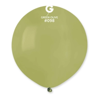 Balónek 48cm/19" #098 olivový