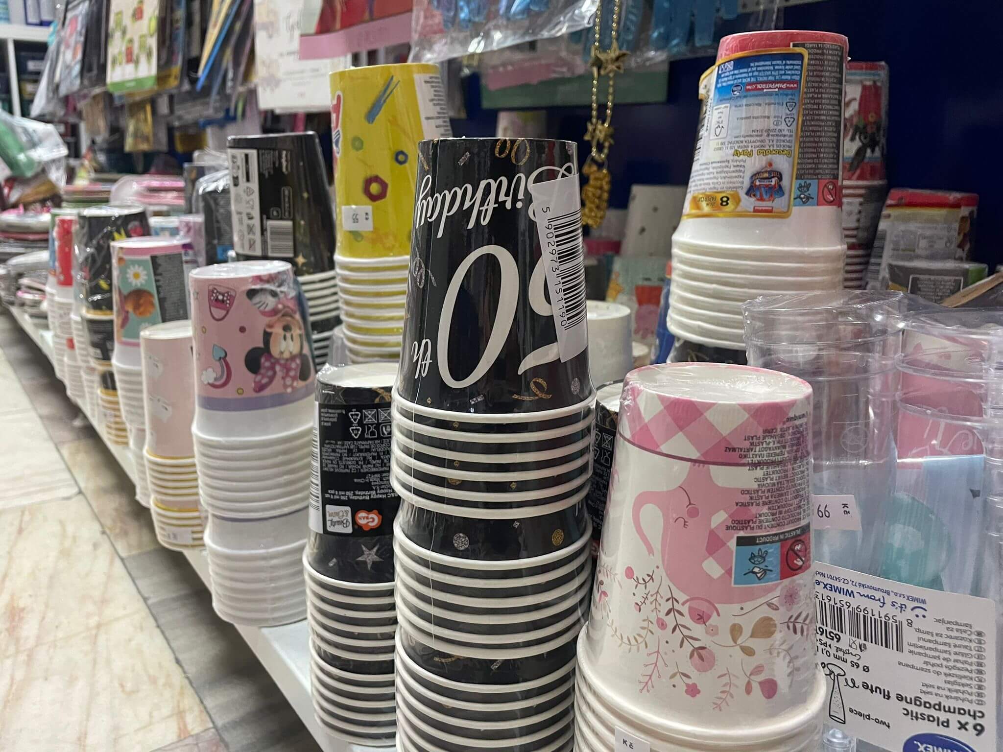 kelímky prodejna party-shop.cz