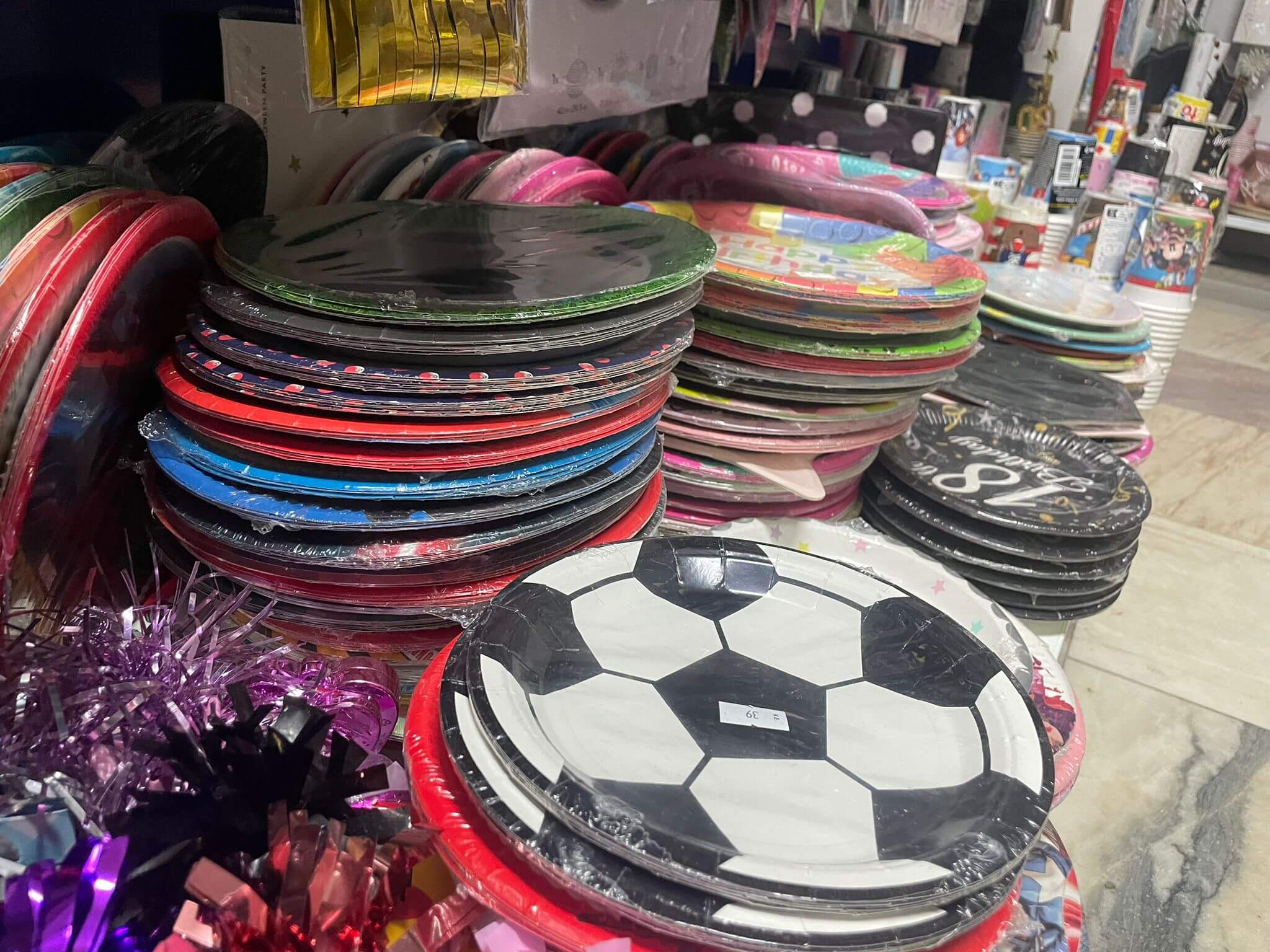 talířky prodejna party-shop.cz