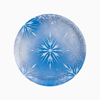 Papírové talíře Ledová princezna 23 cm - 6 ks