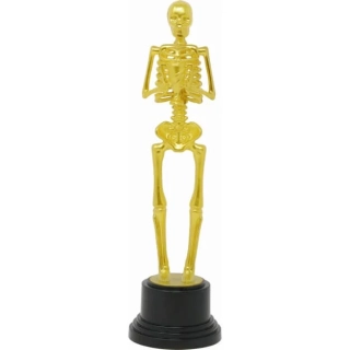 Trofej zlatá kostra 22 cm