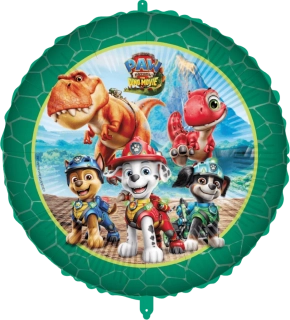 Fóliový balónek kruh Tlapková patrola Dino movie 46 cm