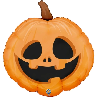 Fóliový balónek Halloweenská dýně 74 cm